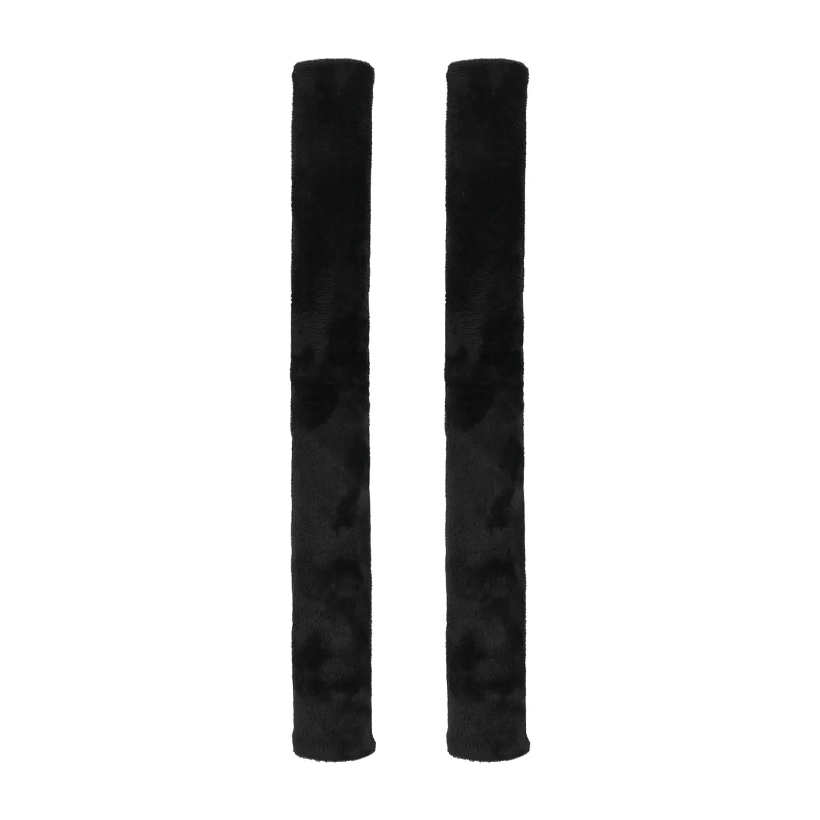 2Pcs Refrigerator Door Handle Cover Kitchen Appliance Decor Fridge Oven Handle Antiskid Door Knob Protector Black Grey 42x12cm