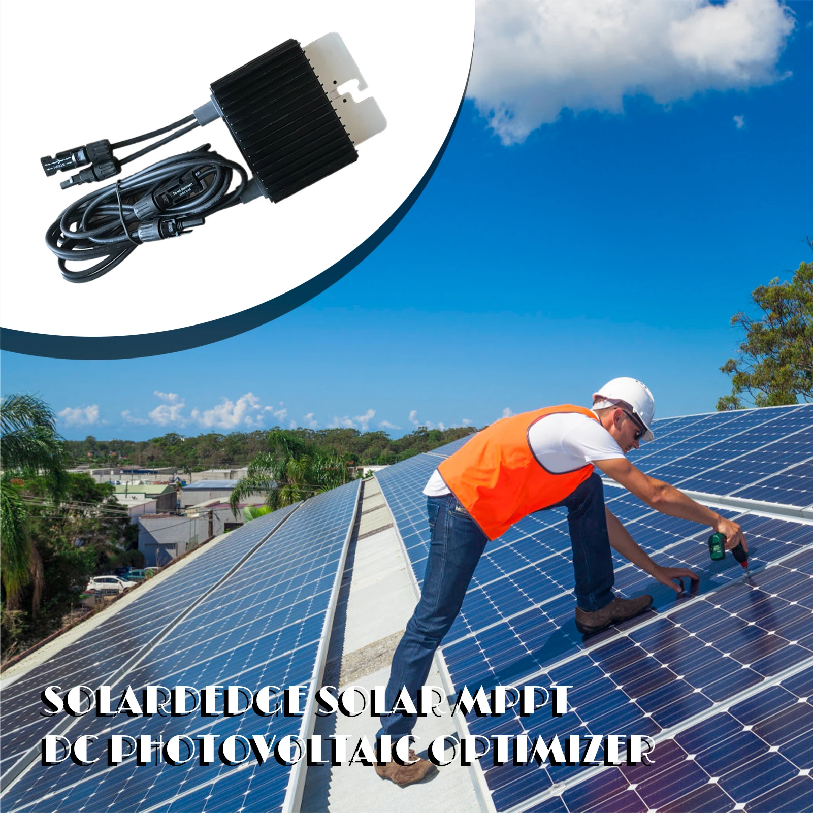320W Solar Panel Optimizer For Photovoltaic Panel Voltage Stability Solar Power Optimizer Photovoltaic Accessories