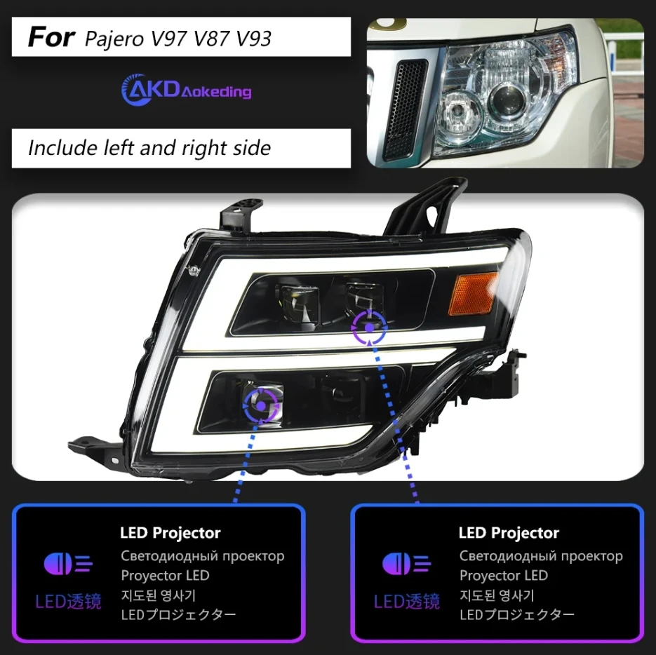 新品　未開封　ライト ヘッドライト 車用アクセサリー 改造ヘッドライト デイタイム