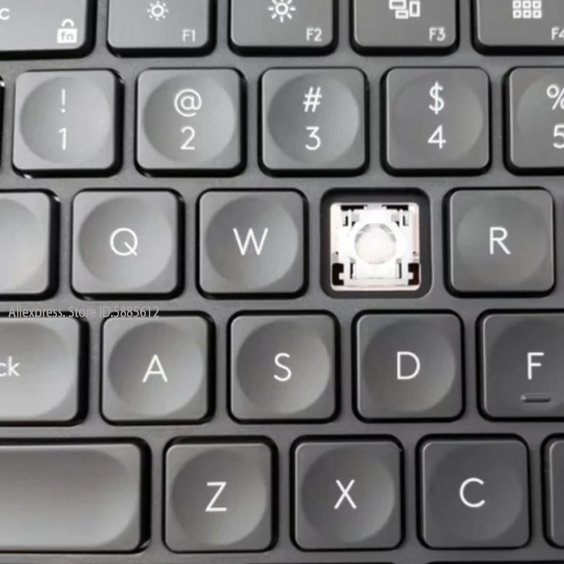 Replacement Keycap Key cap &Scissor Clip&Hinge For Logitech Craft MX Keys S Keyboard GreyBlack English