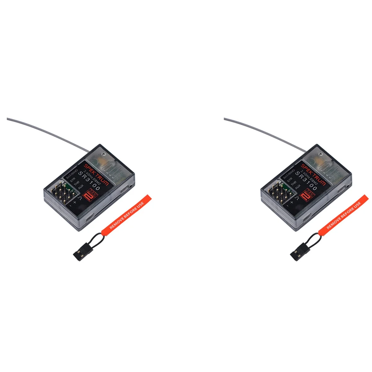 

2X 2,4 GHz Spektrum SR3100 DSM2 3-канальный поверхностный DSM2 приемник для радиоуправляемого автомобиля лодки