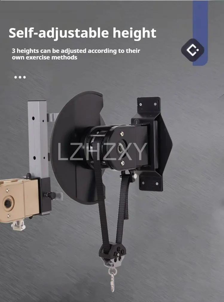 Flywheel Resistance Squat Machine For Home Fitness Training_voghion.com