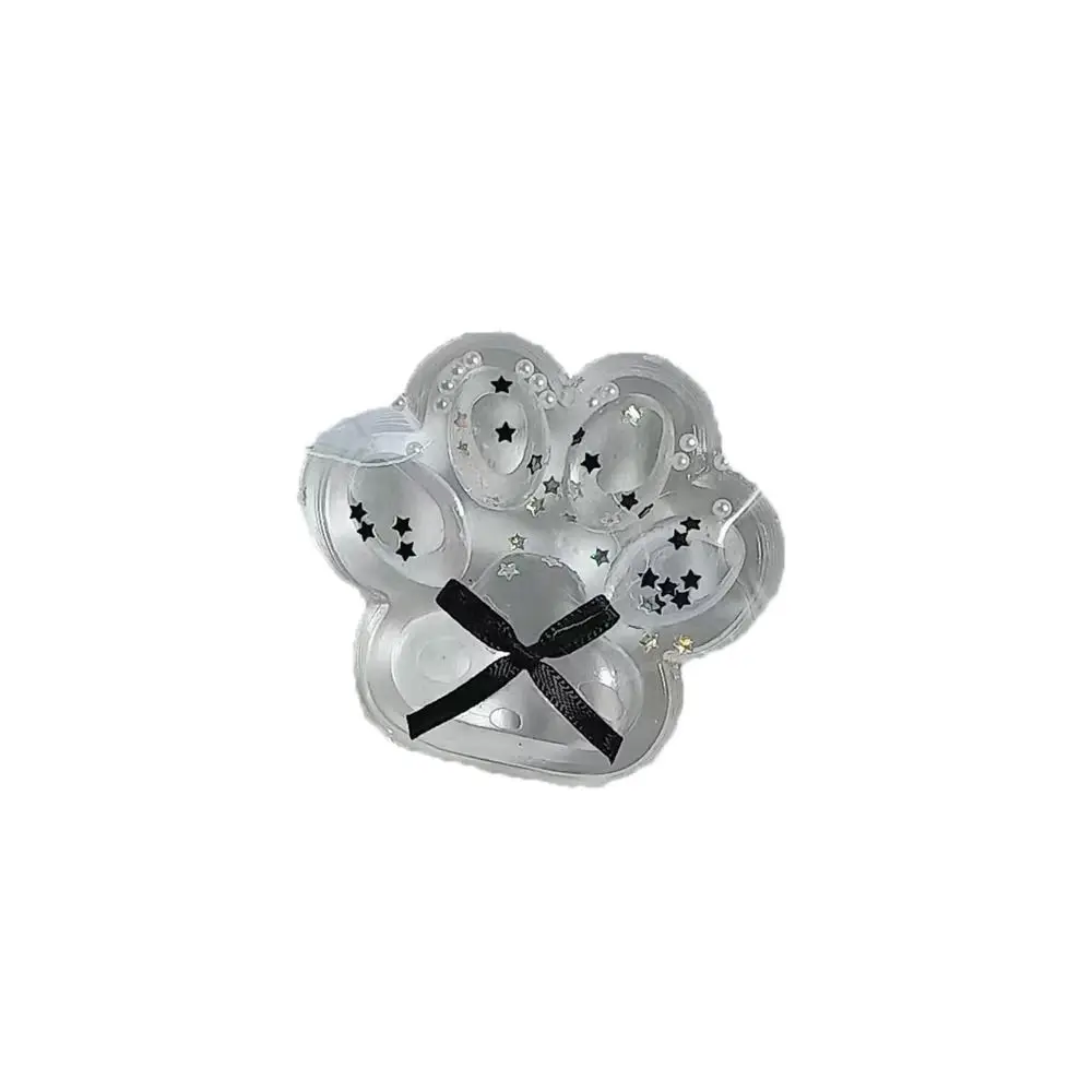Cute Transparent Large Cat Paw Squishy Toy Ultra Soft Sticky Kitty Fidget Toy High Resilience Abreact Stress Relief Pinch 5