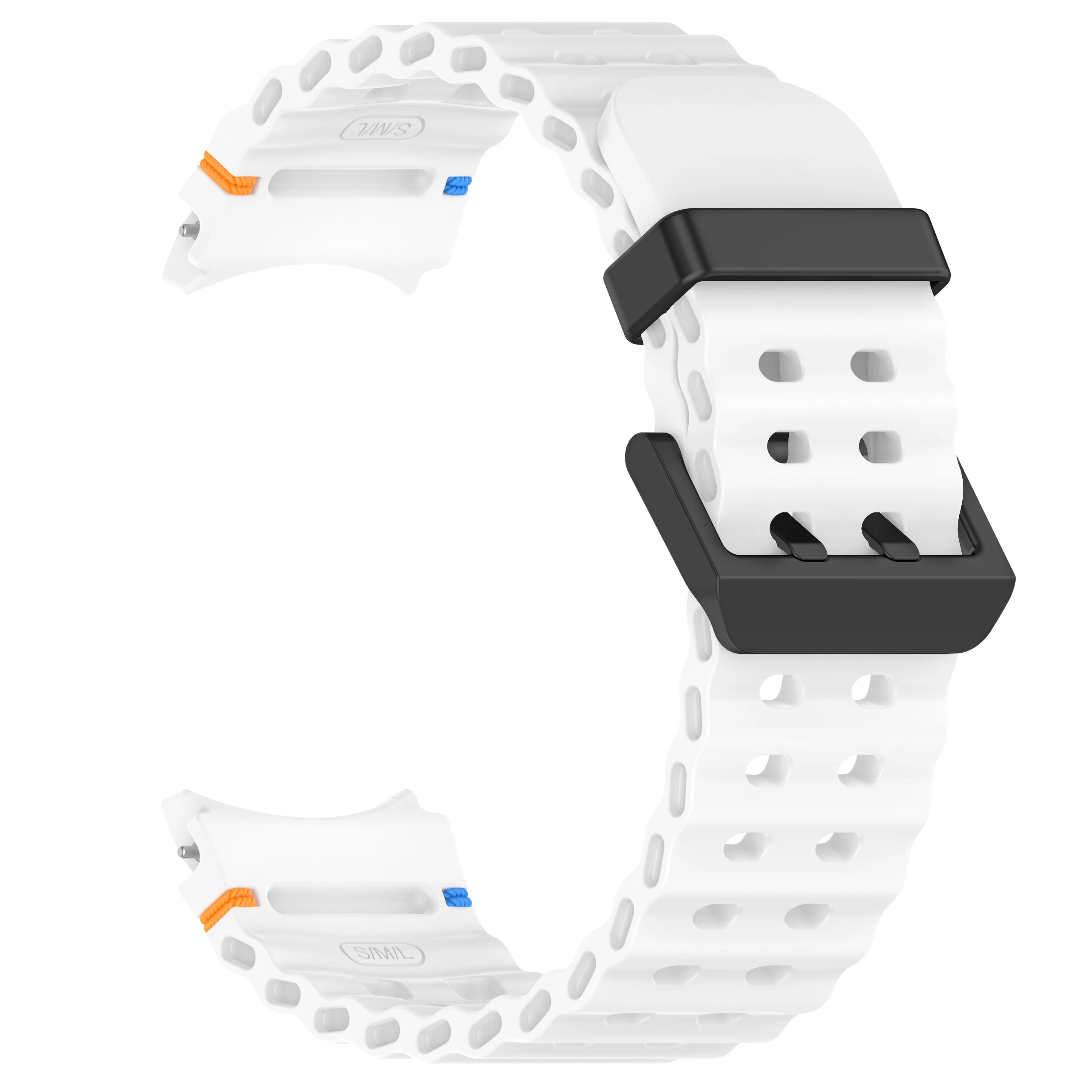 Seamless Silicone Watch Band - Versatile Smartwatch Strap