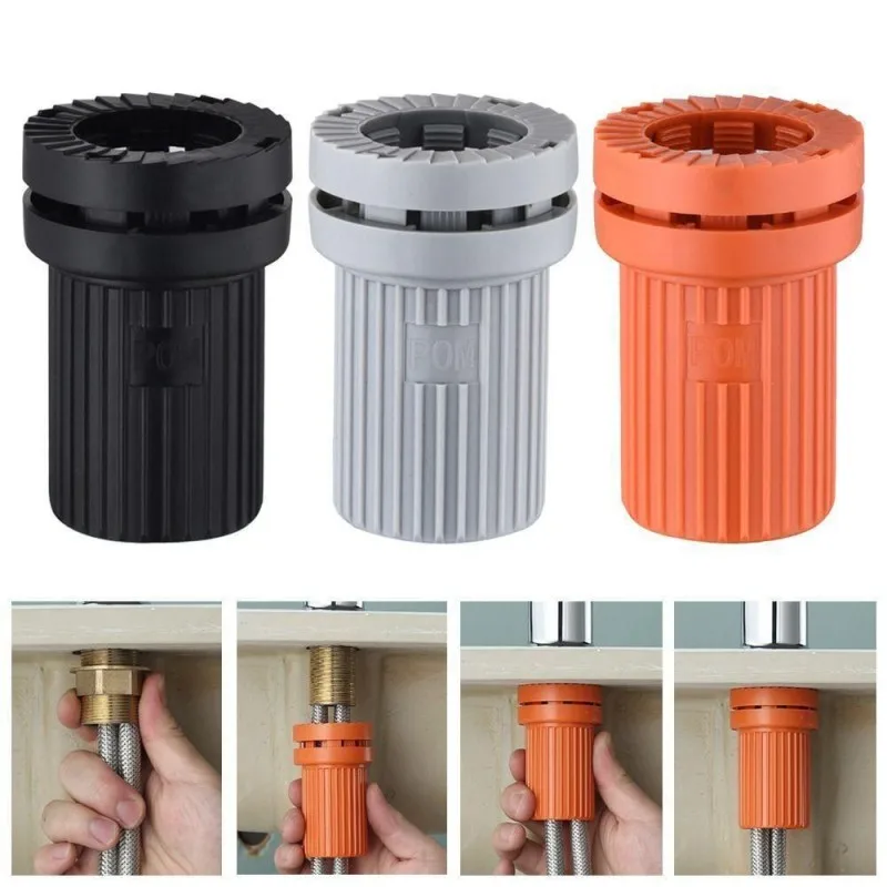 Washing Basin Faucet Base Screw Fastener Kitchen Faucet Quick Installation Fixing Device 32mm Anti Loosening Lock Nut