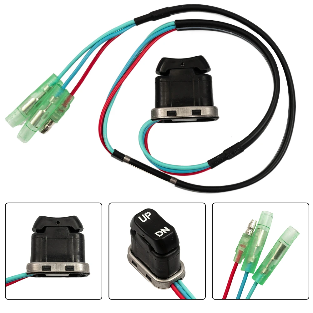 High Quality Power Trim Tilt Switch Accessories 703-82563-01-00 703-82563-02-00 For Johnson Evinrude Replacement for yamaha outboard motor 4 stroke 30hp 115hp，67g 82563 boat accessories 67g 82563 00，trim