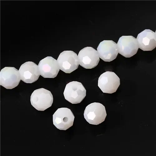 Czech Black Glass Round Beads for Jewelry Making - 3/4/6/8mm Spacer Beads Wholesale