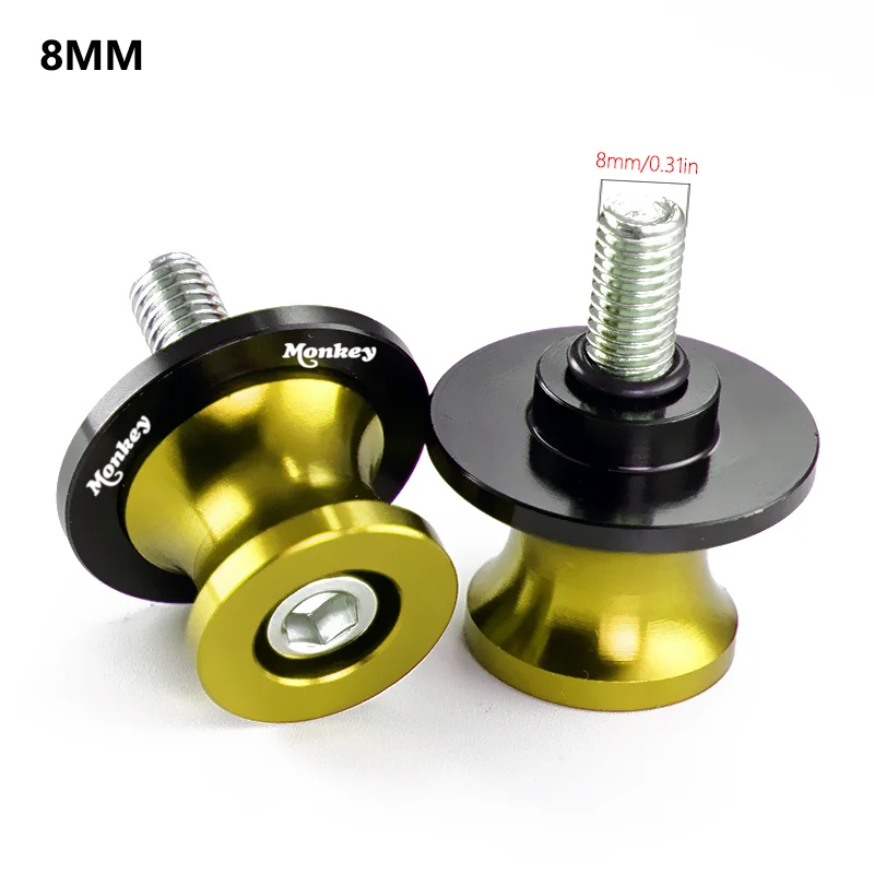 Affen logo für honda Z-125 z125 z 125 2019 2022 2023 motorrad zubehör cnc m6/m8/m10 schwingens pulen schieber ständer schrauben – Detail 20
