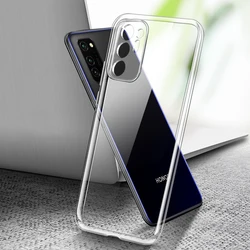 Crystal Clear Soft TPU Phone Case - Sleek Protective Back Cover for Honor View 30 (Clear)