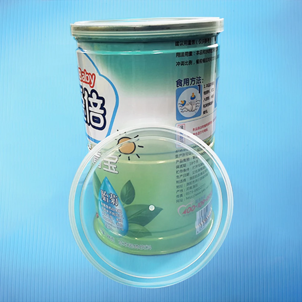 Food Cover Fresh Keeping Cover Preservation Cover 5Pcs Portable Dog Cat Canned Lid Reusable Plastic Food Storage Keep Fresh Tin Cover Cans Household Pet Supplies