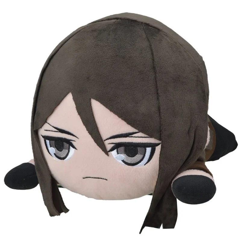 

Новый милый японский аниме Fate Lord El-Melloi II чехол файлы серый лежащий вниз большой плюшевый подушка кукла игрушка Подарки для детей 40 см