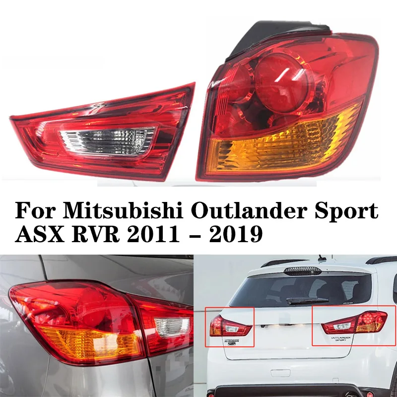 

For Mitsubishi Outlander Sport ASX RVR A2W 2011 2012-2019 Car Rear Tail Light Brake Lamp Turn Signal Light Tail Lamp Assembly