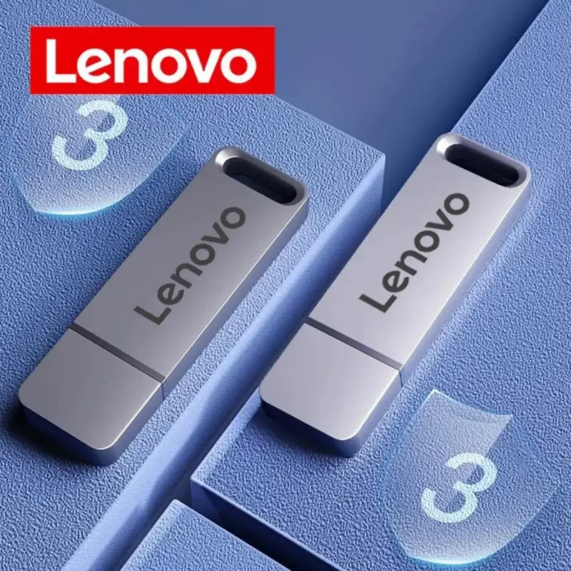 2023 Nuovo Lenovo 2Tb 1Tb Usb 3.0 Flash Drive Metallo Mini Pendrive 512Gb 256Gb Usb Stick Cle Usb Pen Drive 128Gb Per Notebook/Pc/Tv