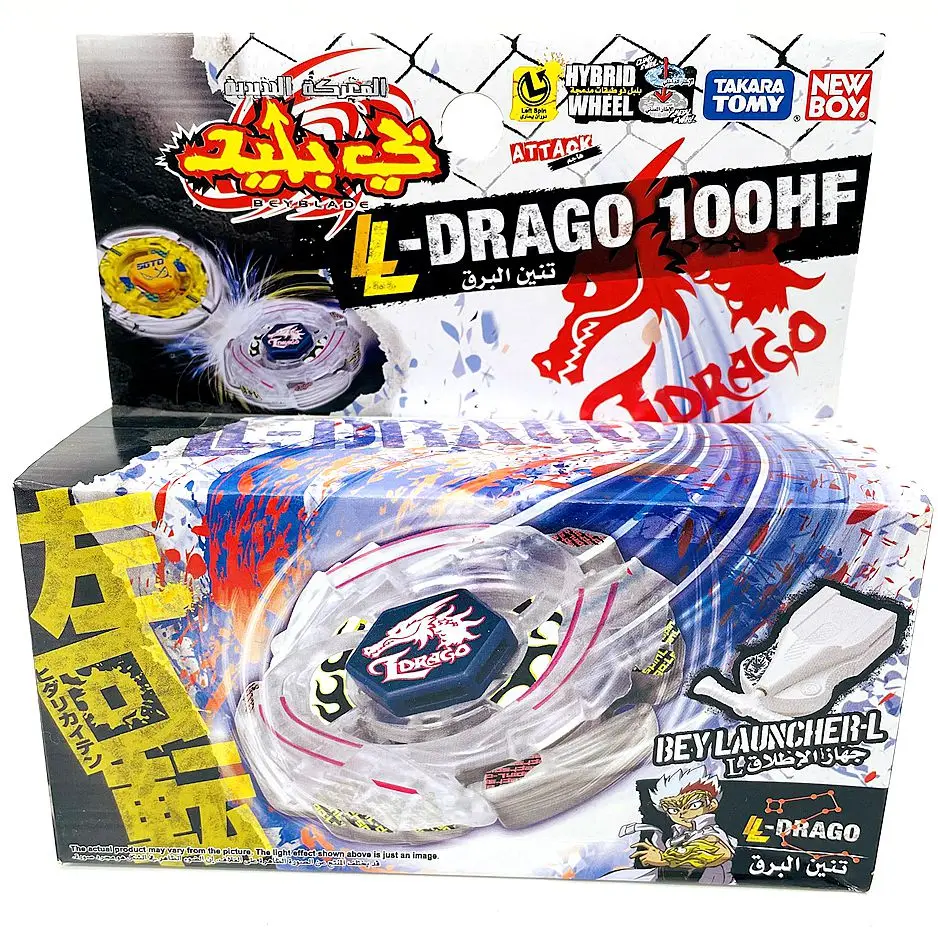 

TAKARA TOMY BEYBLADE BB43 Lightning L-Drago 100HF Metal Fusion Beyblade Starter