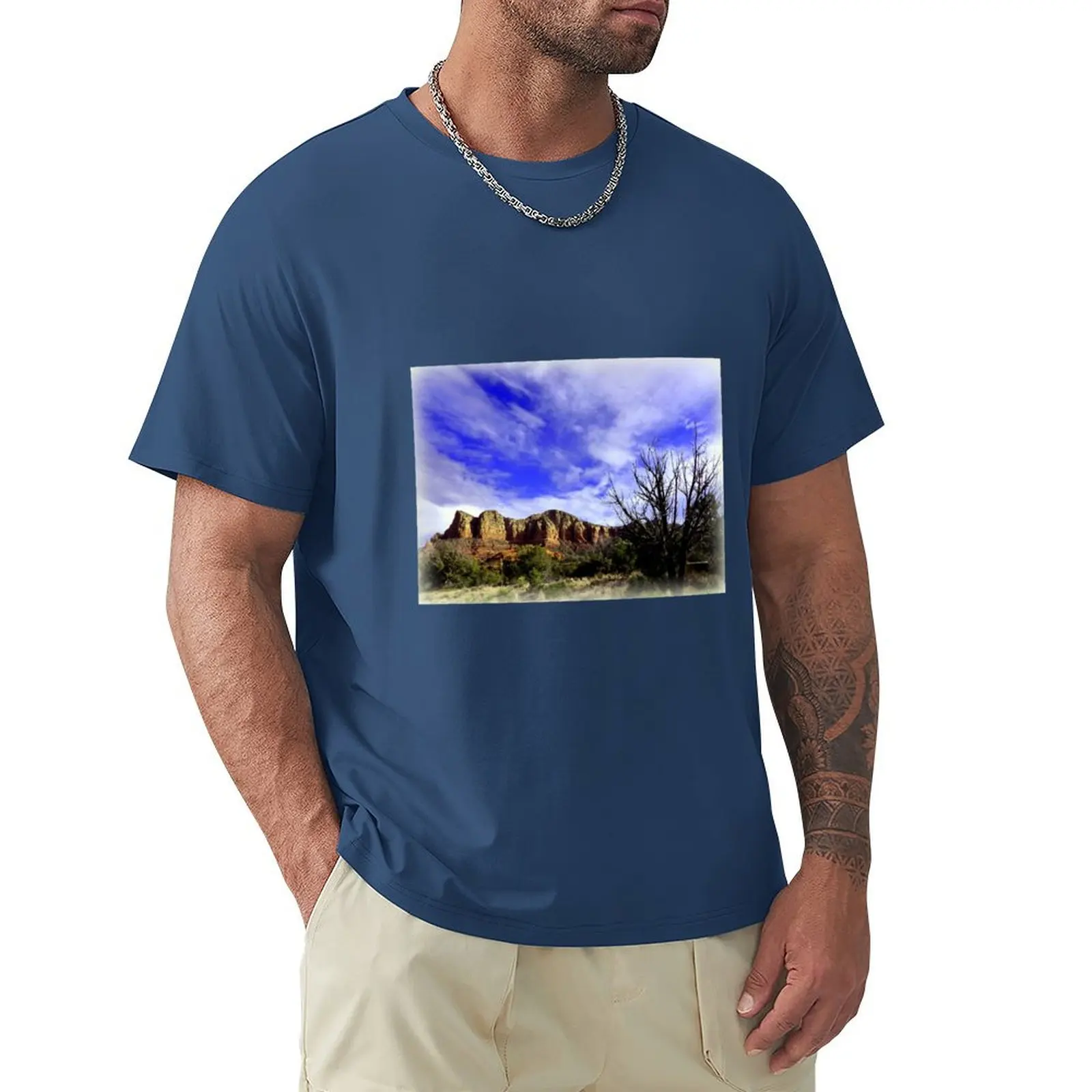 

Мужская зимняя футболка с коротким рукавом, с принтом животного