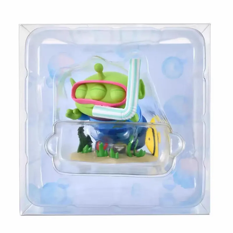 Spot Movies Toys Mobilization Navy Diving Swimming Circle Three Eyed Figurines Cute Desktop Models Ornaments Children'S Gifts - 5