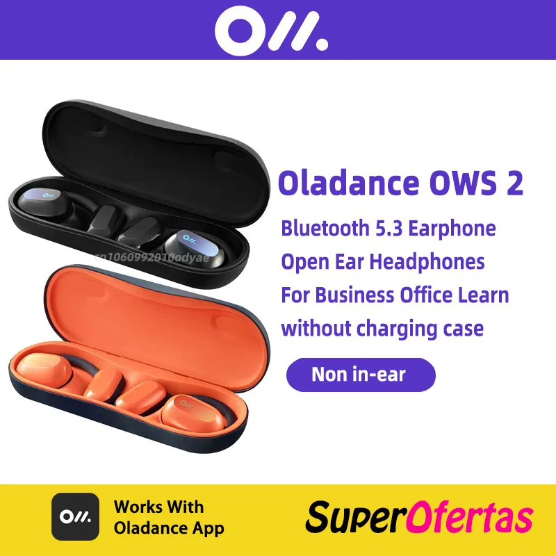 Original Oladance OWS 2 Bluetooth 5.3 Earphone Wireless Open Ear