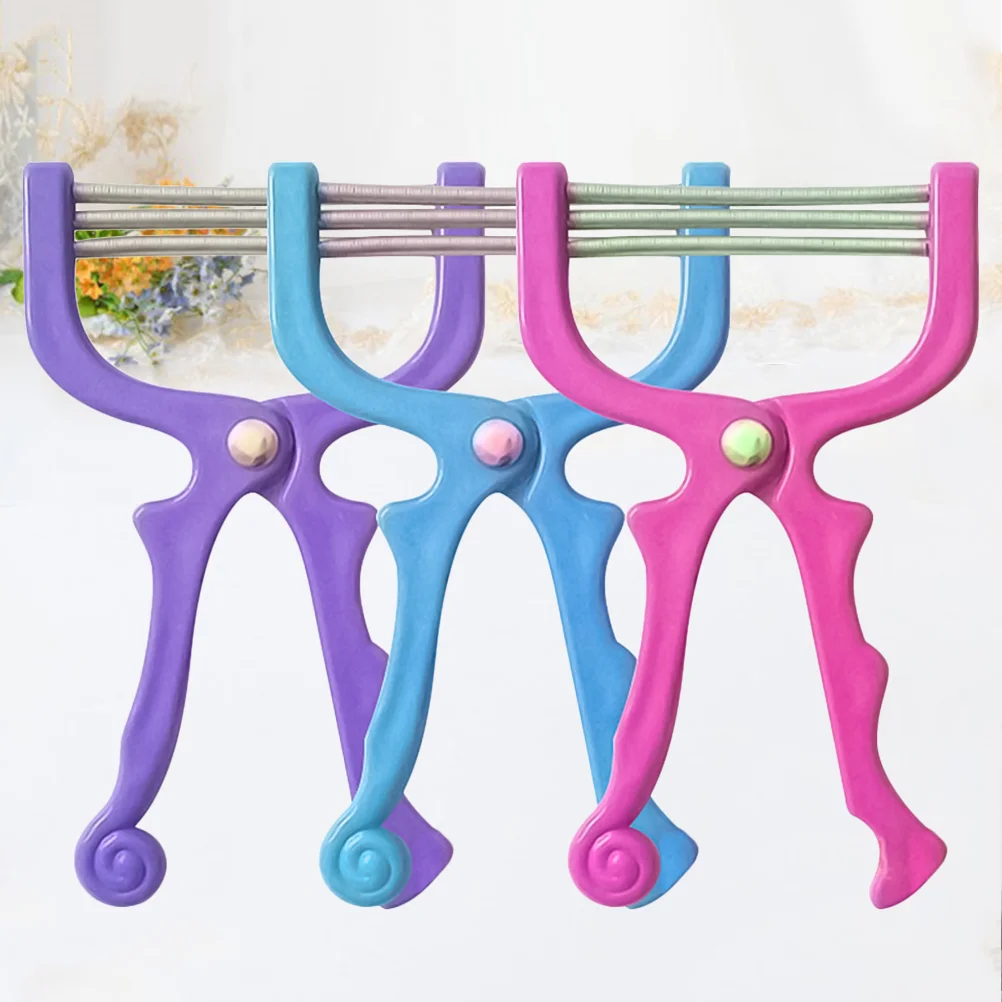 

3 PCS Epilator Facial Hair Remover The Face Portable Removal Tool Spring Shavers