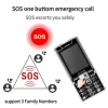 Affordable Long-Lasting Senior Mobile Speed Dial Bright Screen Huge Button Battery Clear Speaker Dual Torch Light Two Sim Cards 4