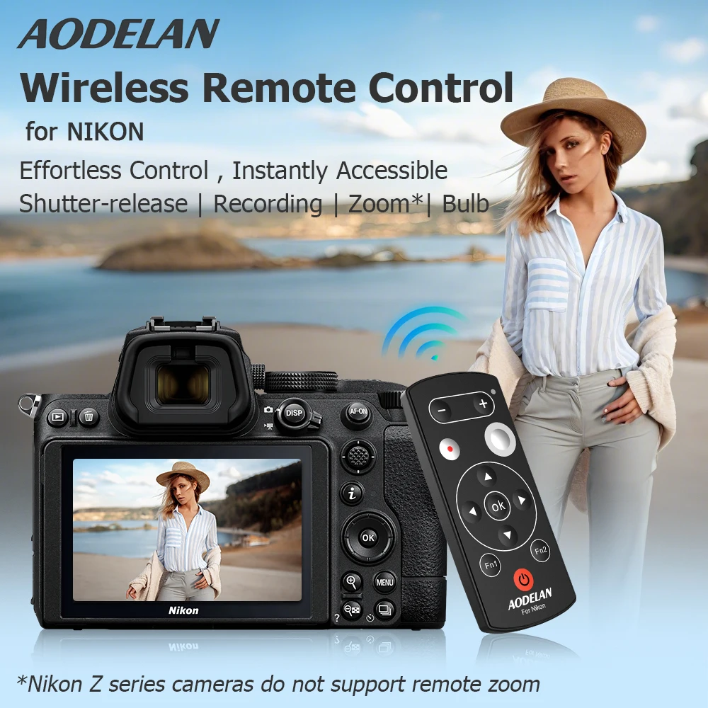 Replace Nikon ML-L7 Wireless Bluetooth Camera Remote Control