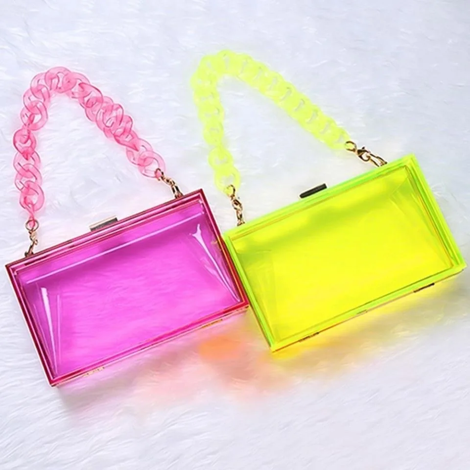 Ryxuzer Acryl Portemonnees Voor Vrouwen, Mini Schouder Crossbody Tas Ryxuzer Acryl Portemonnees Voor Vrouwen, Mini Schouder Crossbody Tas