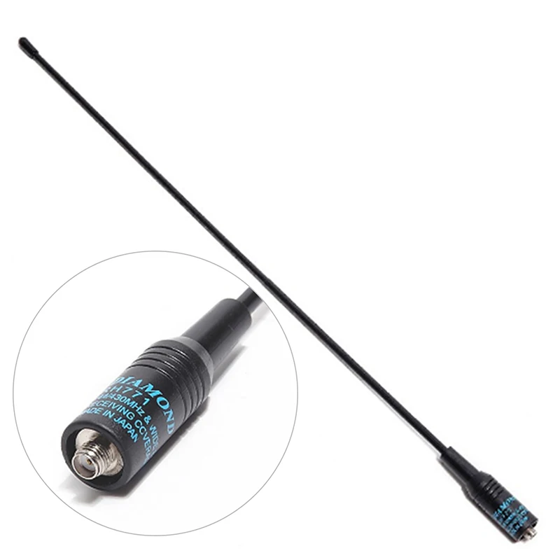NA771 UV5R BF888S용 유연한 듀얼 밴드 SMA 여성형 안테나, 응급 서비스를 위한 선명한 수신