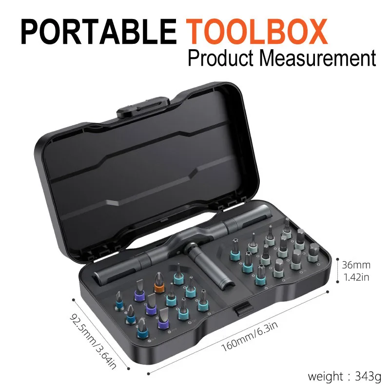 MagSnap Ratchet Precision Screwdriver Set