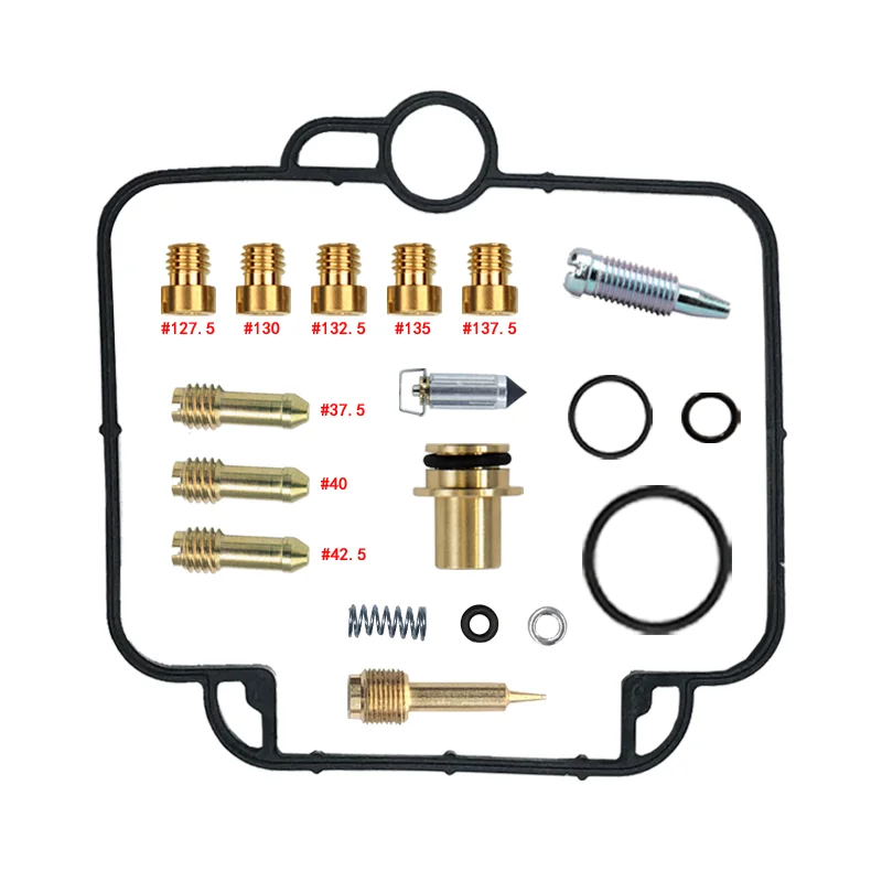 DR350 DR350S 1990-1999 Kit di riparazione carburatore moto DR 350 SE. Galleggiante a membrana in carbonio - Image 3
