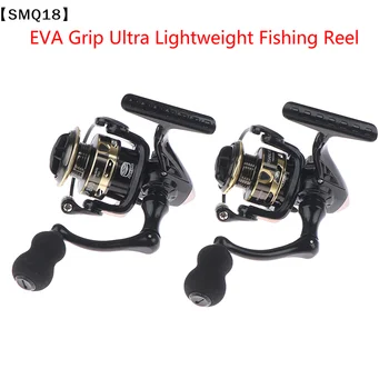 Mulinello da Pesca Serie 500/800 con Impugnatura in EVA, Ultra Leggero, 12+1BB, Rapporto di Recupero ad Alta Velocità 5.2:1, Mini Mulinello Spinning【SMQ】