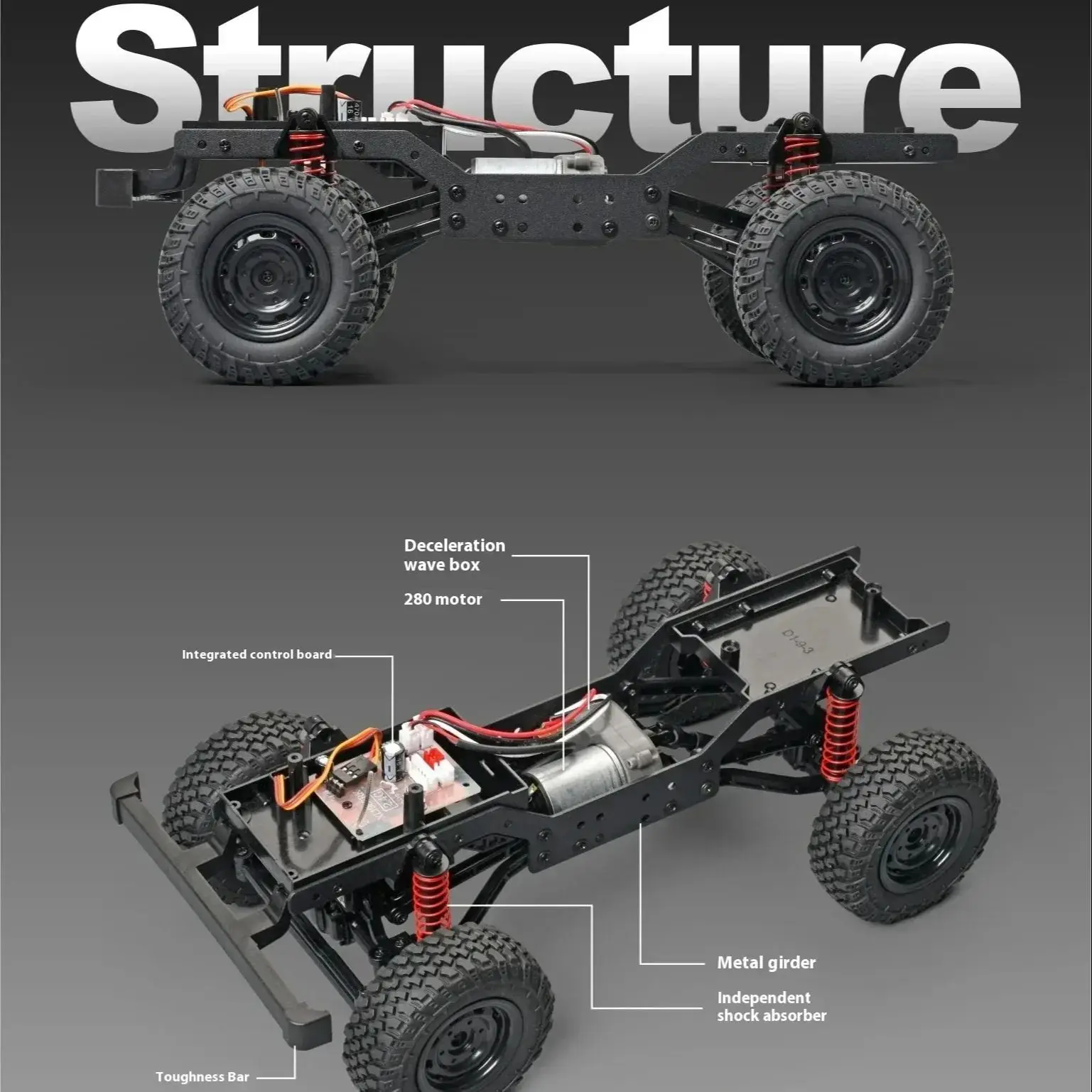 MN98 MN99S MN78 4륜구동 RC카 1/12 풀 스케일 RC 크롤러 2.4G 무선 조종 자동차 등반 오프로드 60분 작동 LED RC 장난감 선물