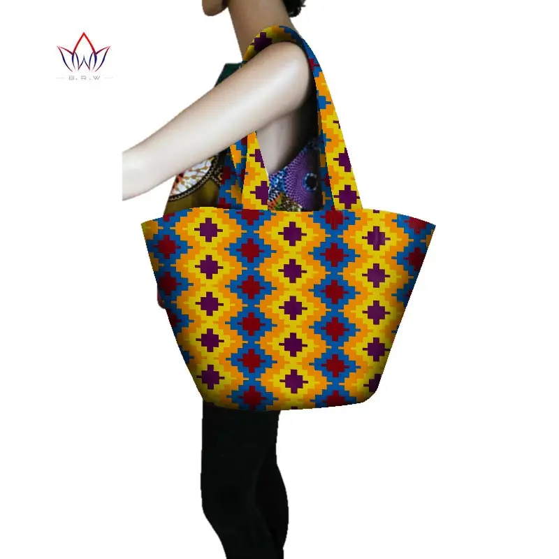 africa dress 2022 High Quality Real WAX Fabric For Sewing African Women's Fashion Wax Printing Handbag Joker Full Lining African Bags SP046 african style clothing Africa Clothing