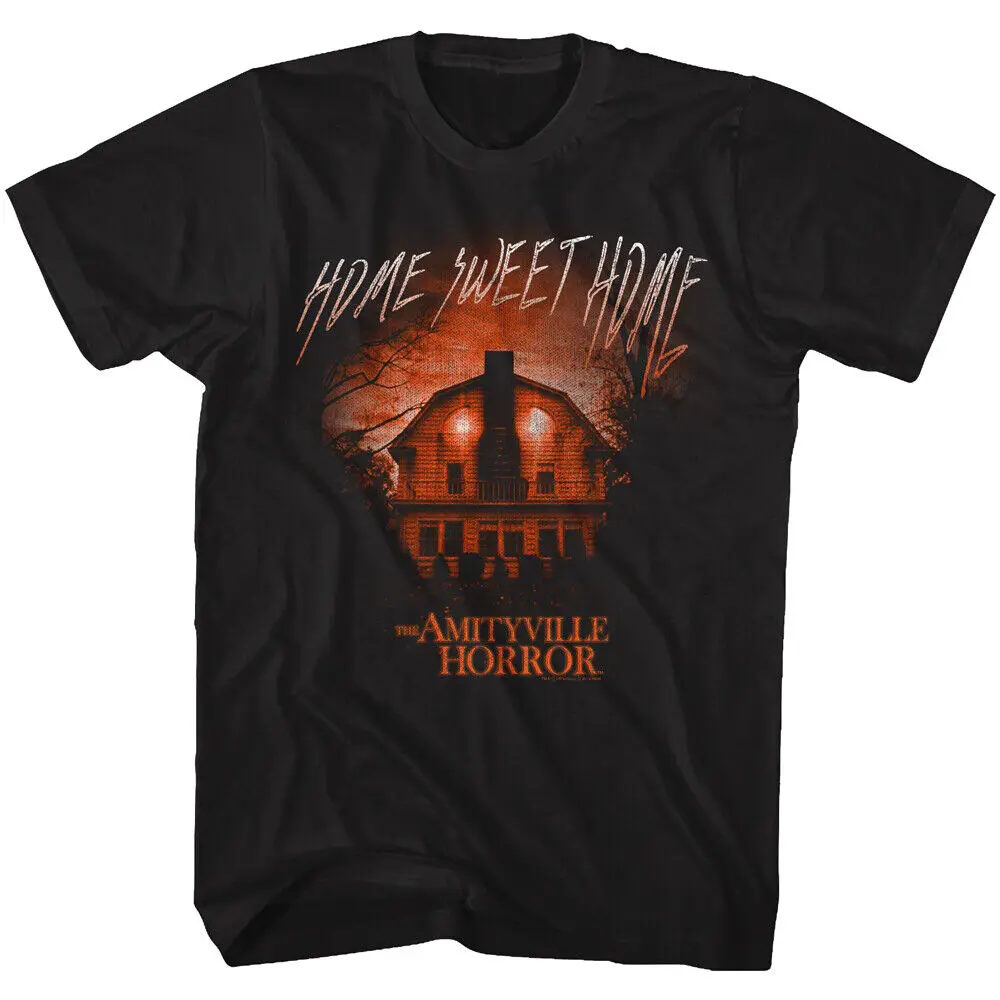 

The Amityville Horror Movie Creepy House Home Sweet Home Men's T Shirt