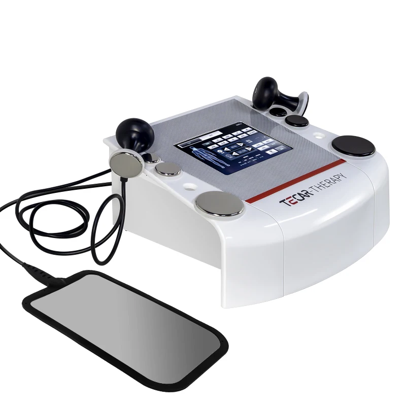 

Indiba 448K Portable Tecar Body Rehabilitation Diathermy Physical Therapy Capacitive and Resistive Energy Transfer Machine