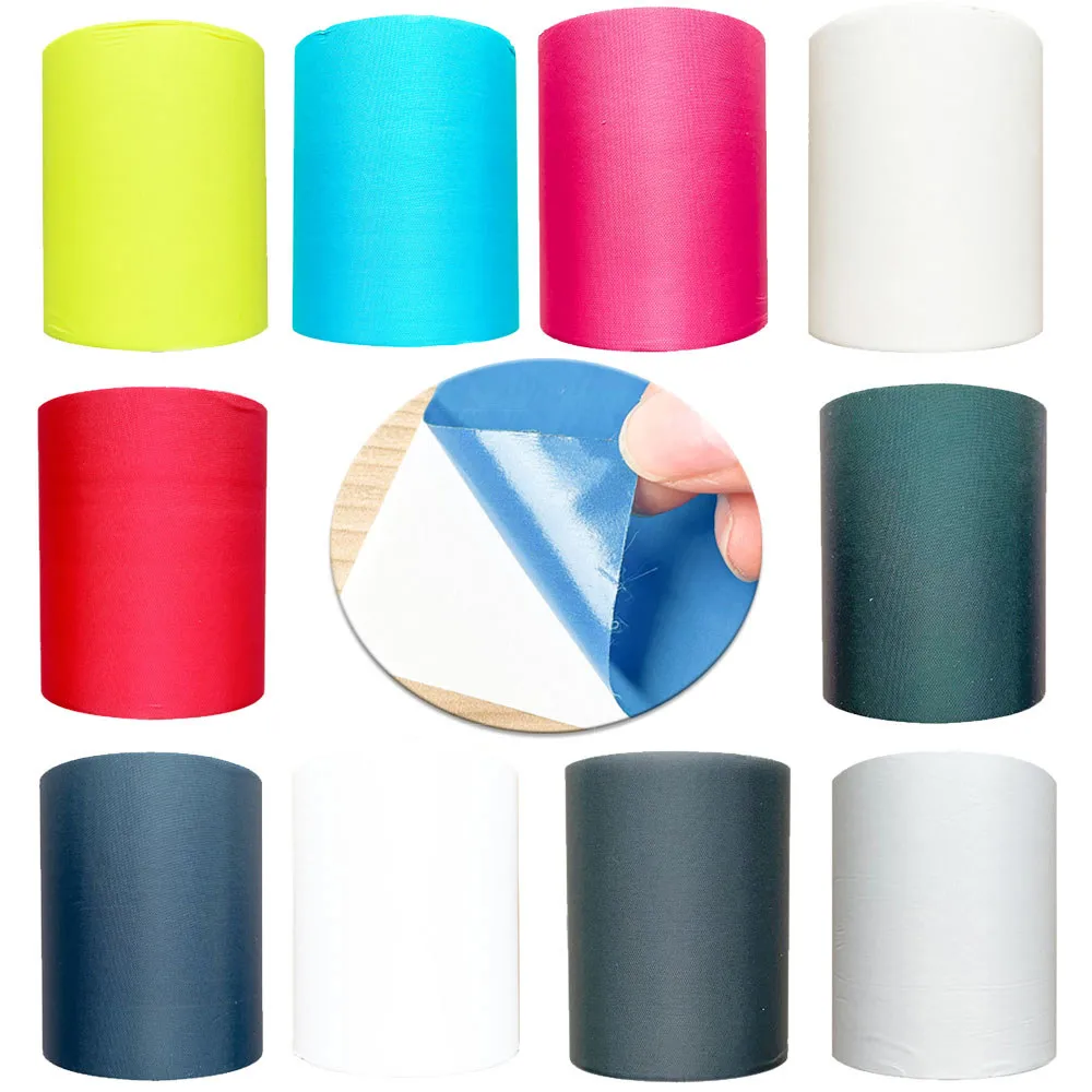 2.4x59 Nylon Repair Patches Self-Adhesive Waterproof 10 Colors Repair Tape  DIY Shape for Clothing Down Jacket Tent Clothes Bag