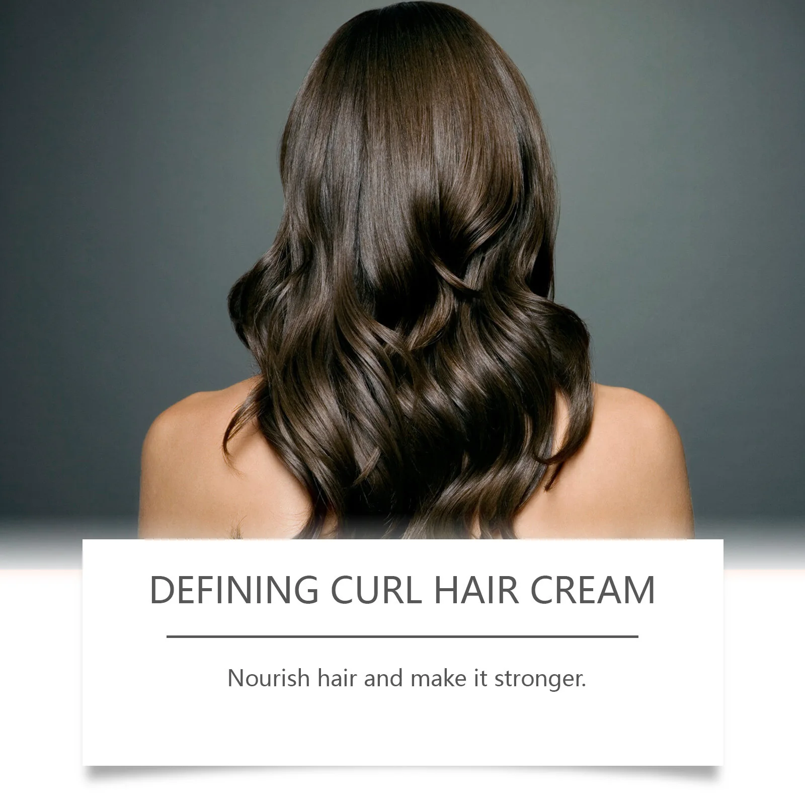 Hair Curling Cream Styling Sculpting Frizzy Wavy Boost Elastin Volumizing Fluffy Thickening Nourishing Enhance Hair Define curly hair styling cream