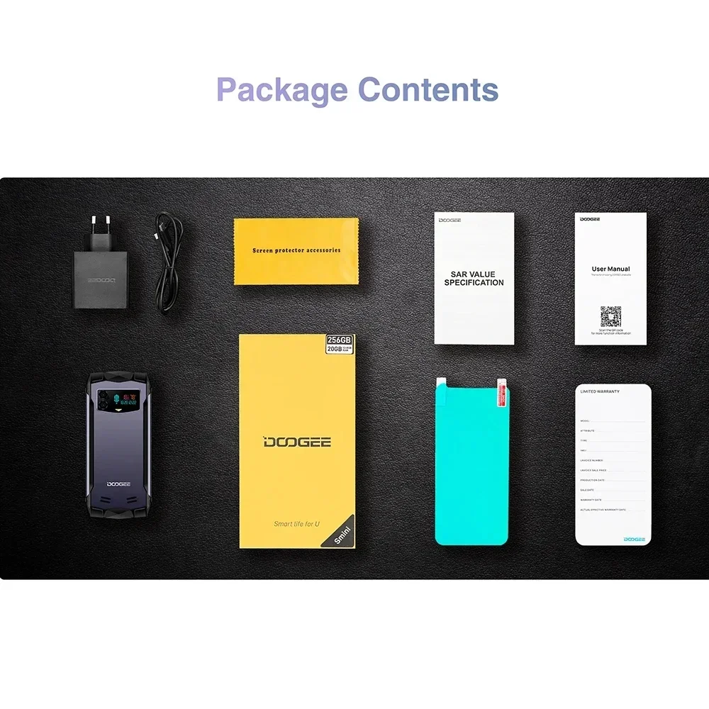 DOOGEE smini スマートフォン 256GB 15GB RAM S703c5ce2b3794e9894653bc304f22