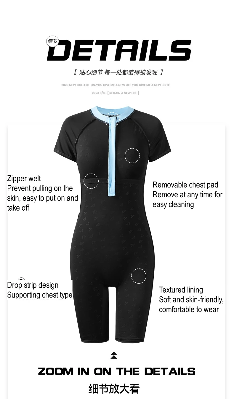 Kapaa Women One Piece Water Sport Professional Training Surf Bathing Push Up SwimWear Quick-Drying Athletic Competitive SwimSuit