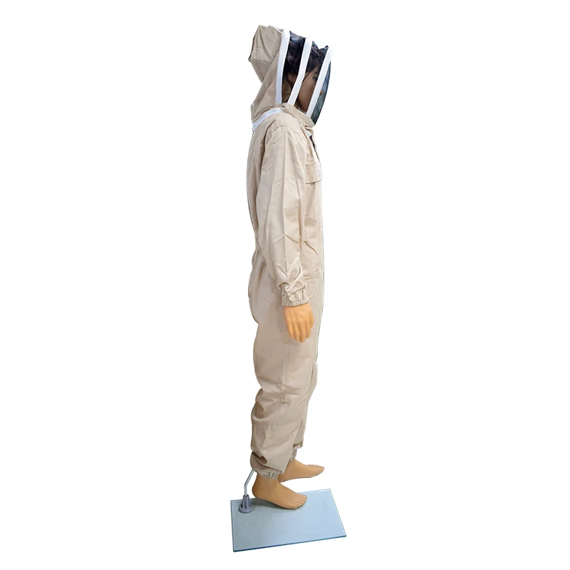 Cotton Full Body Beekeeping Clothing Veil Hood Hat Clothes Jacket Protective Beekeeping Suit Beekeepers Bee Suit Safety Clothing