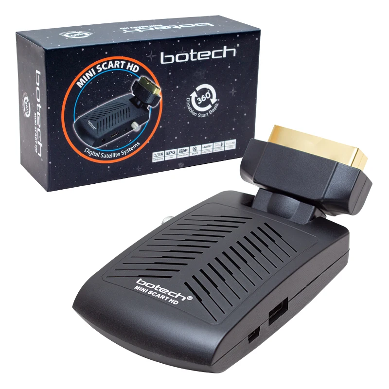 Спутниковый ресивер BOTECH MINI SCART + HDMI | Электроника