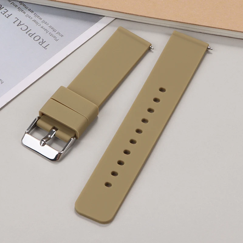 Premium Silicone Quick Release Watch Strap - Universal Fit Wristband