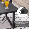 Metal Patio Conversation Sets with Washable and High-Resiliency Sponge Cushions, Garden Sofas 5