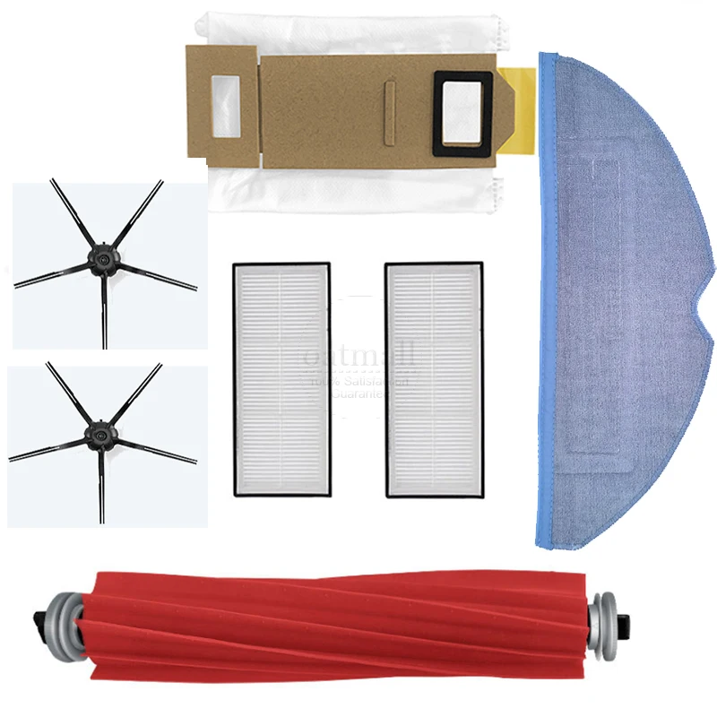 

For Xiaomi Roborock S7 T7S T7S Plus S70 S75 Robot Vacuum Cleaner Hepa Filter Mop Cloth Roller Brush Cover Dust Bags