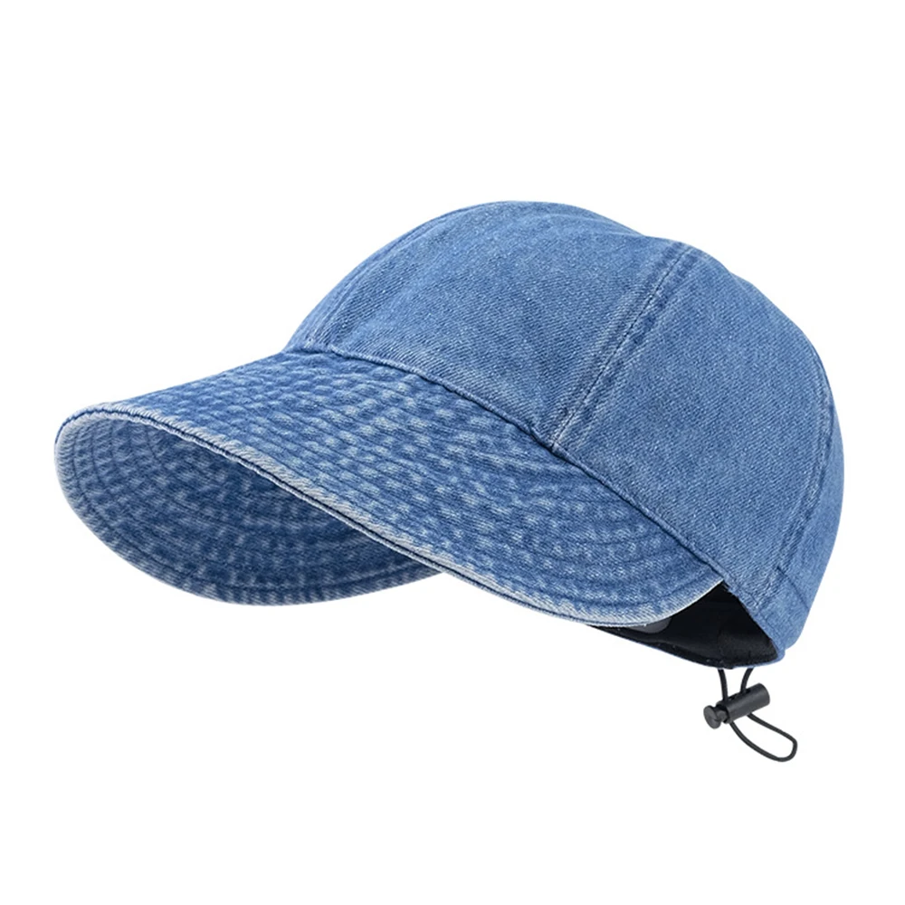 Gefomuofe Cappello da uomo con sole da pescatore, cappello da spiaggia