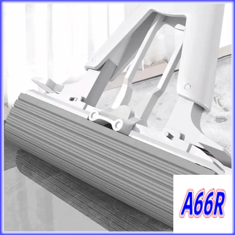 접이식 손잡이가 있는 RR-콜로디온 걸레, 물 없이 손으로 씻을 수 있어 타일과..