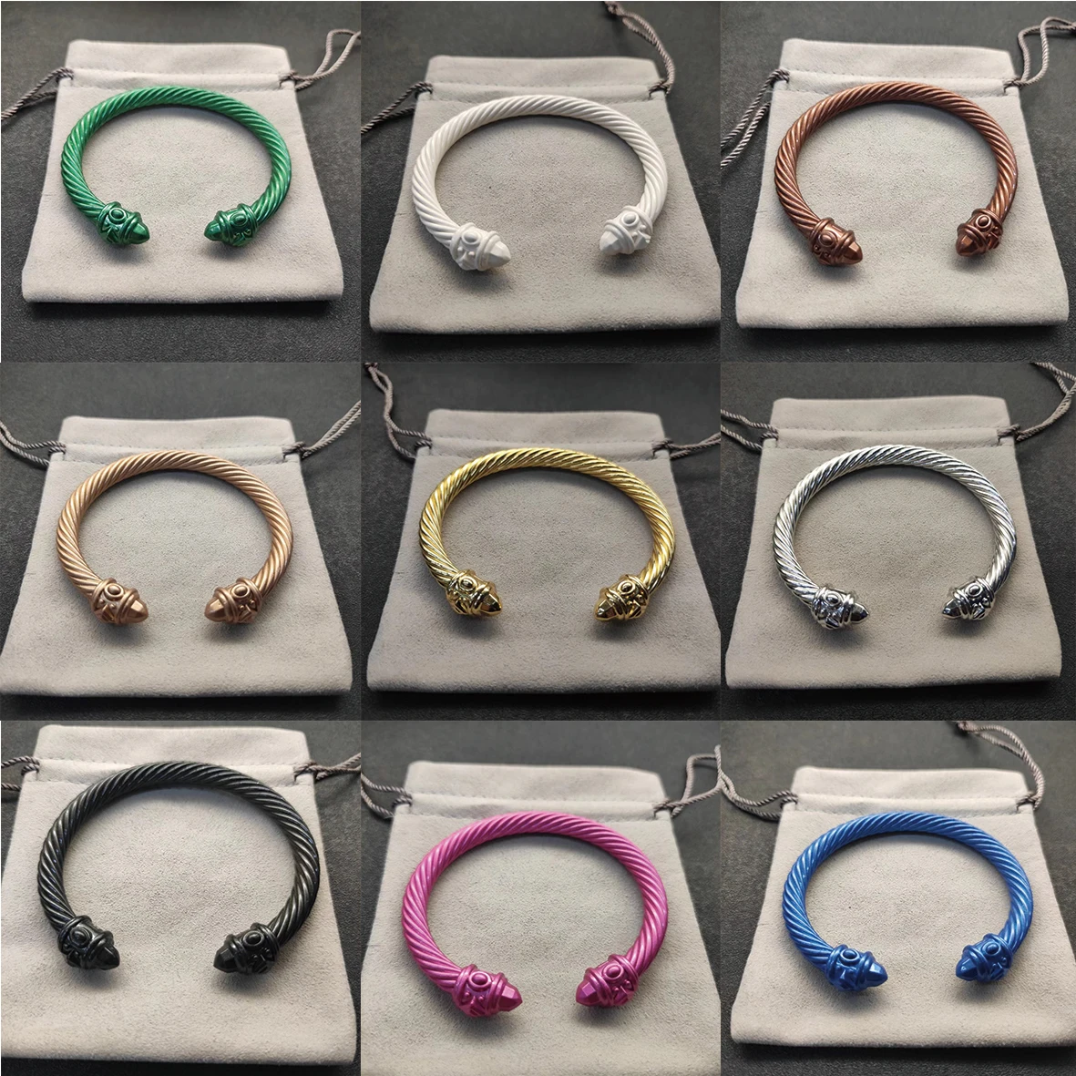 

High quality fashionable DY bracelet, beautiful and generous Dy open bracelet, exclusive for couples party