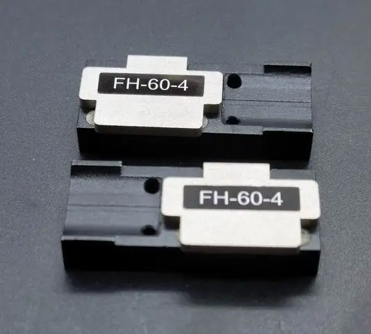 Fiber Holder FH-60-4 For Fujikura Fiber Fusion Splicer  FSM-11R FSM-17R FSM-50R FSM-60R FSM-70R FSM-88R  For 4 Core Ribbon Clamp