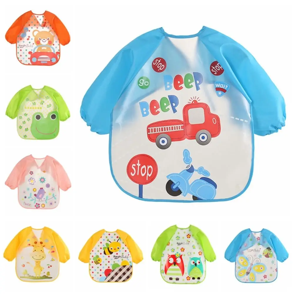 Waterproof PEVA Bib for 0-3 Years Baby Feeding