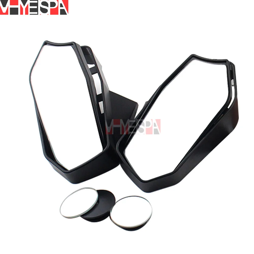 

For Yamaha XMAX300 XMAX 300 2023 Move Motorcycle Forward Mirror Rearview Mirror Kit Convex Angle Adjustable White Side Mirrors