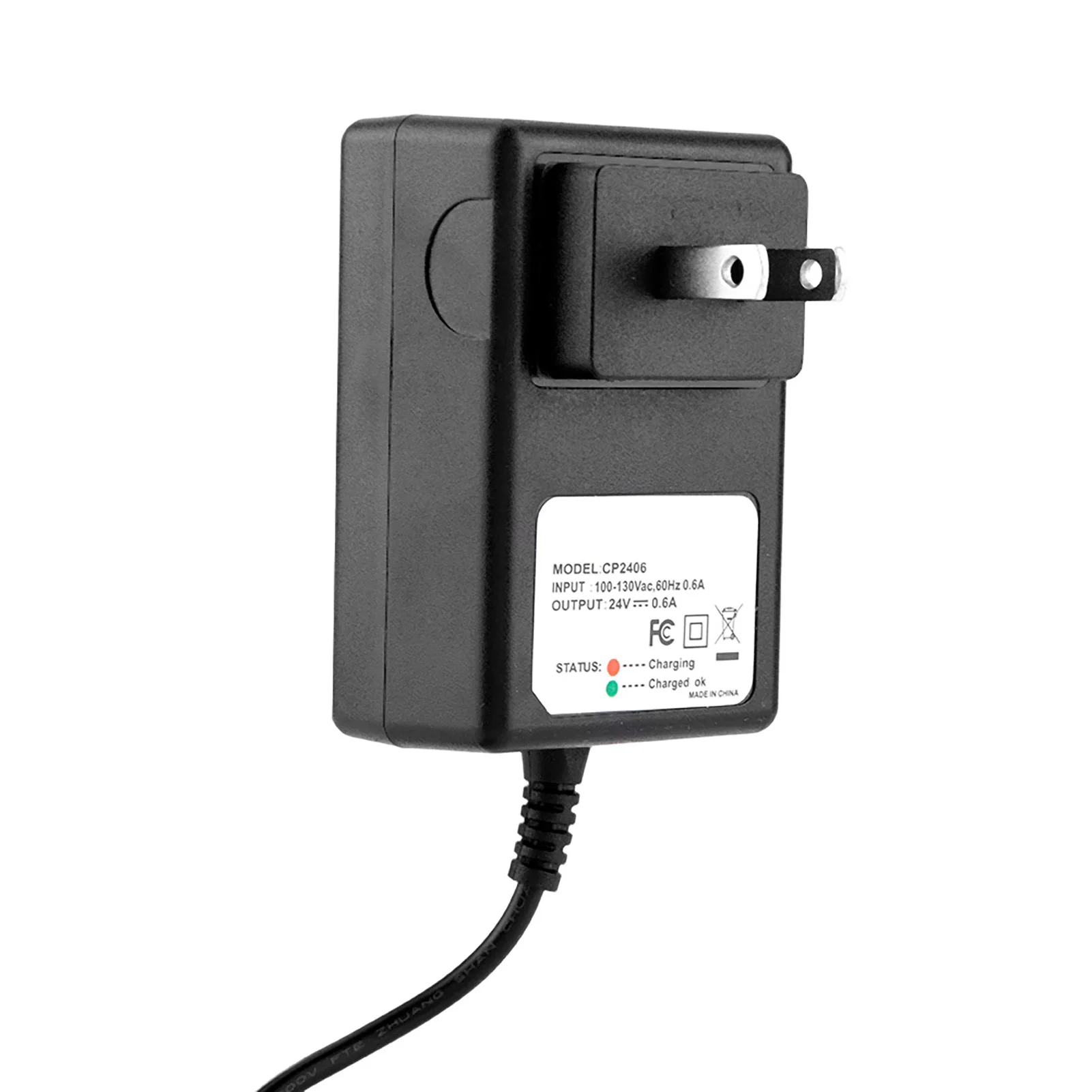 Electric Scooter Battery 24V 0.6A For Razor E100 E125 E500S PR200 US Plug 110V