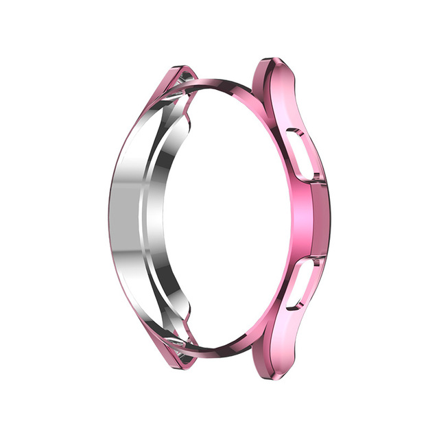 TPU Bumper For Samsung Galaxy Watch 4 44mm 40mm All-Around Plated Cover For Galaxy Watch 4 Case Acessories